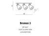  LAMPA SUFITOWA SPOT AZZARDO BREMEN AZ2371  W STYLU INDUSTRIALNYM 